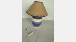Vintage porcelain table Lamp Lighting Sconce chandelier lliving room bar 1980´s