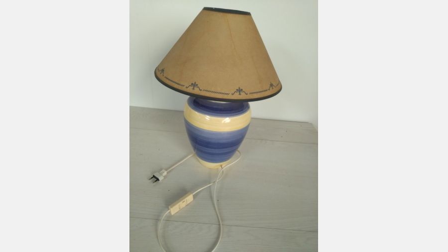 Vintage porcelain table Lamp Lighting Sconce chandelier lliving room bar 1980´s
